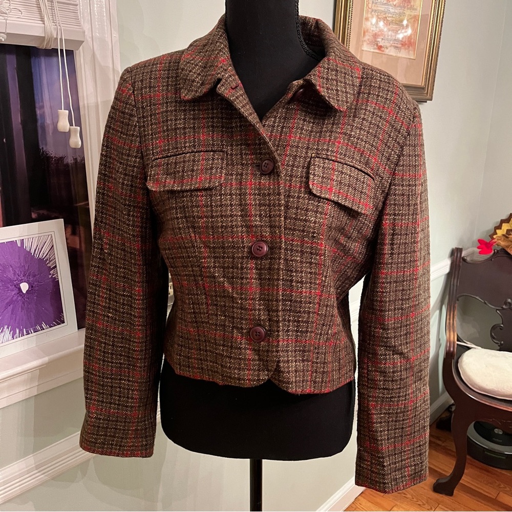 Boxy Crop Blazer